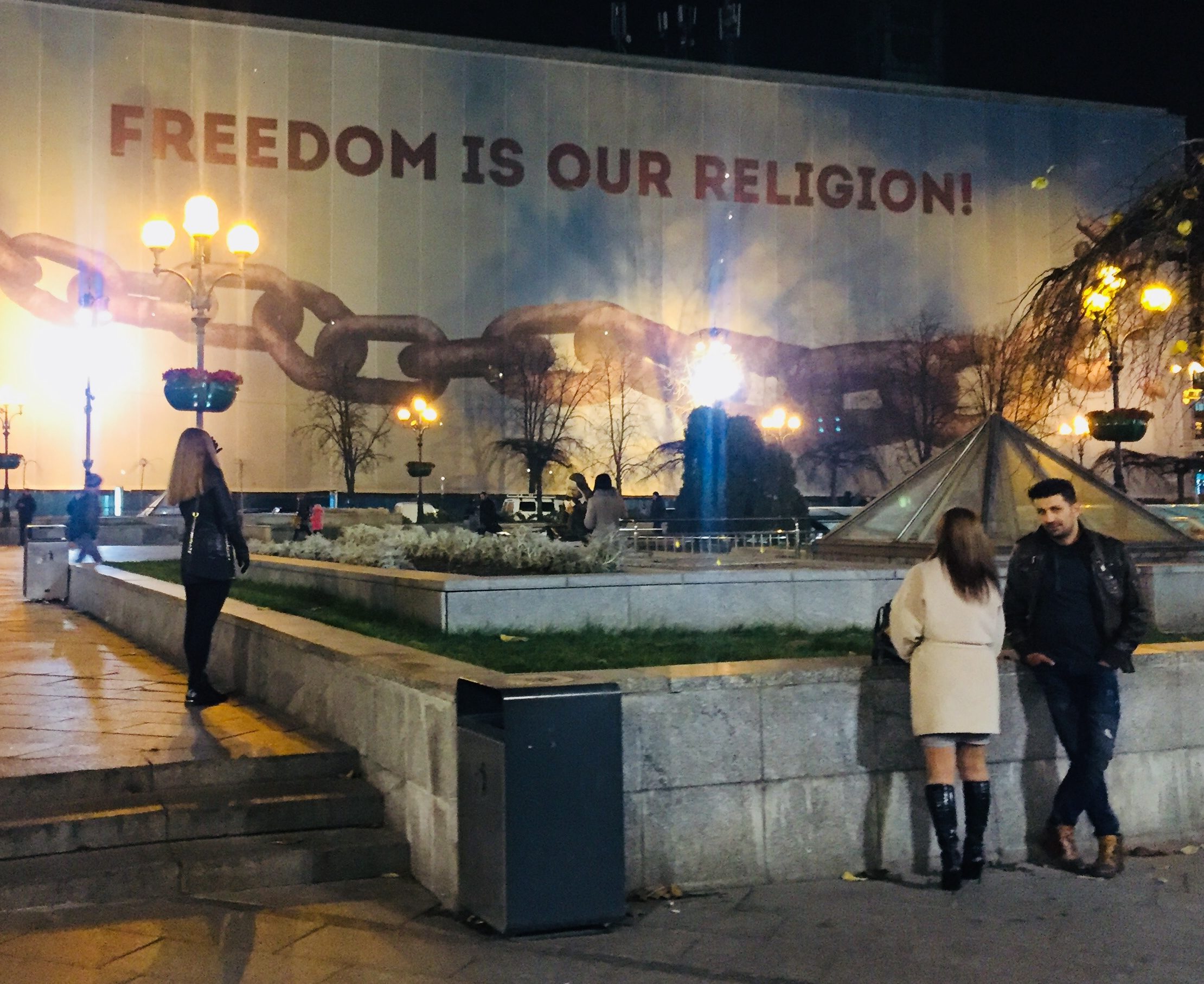 Freedom is our religion